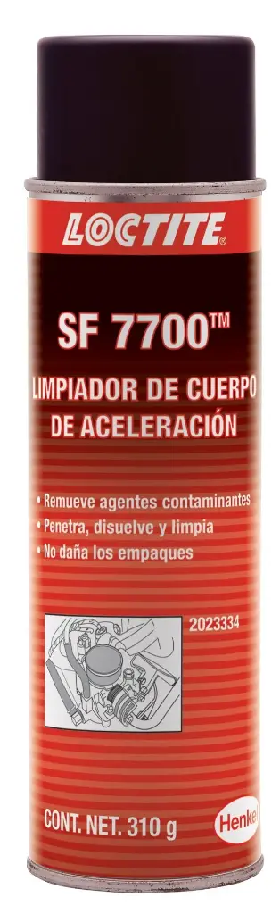 LOCTITE® SF 7700™ Limpiador de Cuerpo Aceleración, Aerosol 310 g