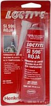 [L-FJU-0596-TB-070] LOCTITE® 596™ Silicón RTV Rojo, Tubo 70 ml