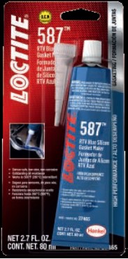 [L-FJU-0587-TB-080] LOCTITE® 587™ Silicón RTV Azul, Tubo 80 ml