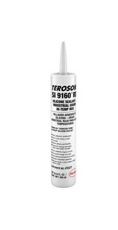 [T-FJU-9160R-CR-300] TEROSON® SI 9160™ RD Silicón Rojo, Cartucho 300 ml