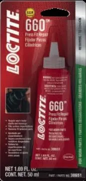 [L-CRE-0660-TB-050] LOCTITE® 660™ Quick Metal®, Tubo 50 ml