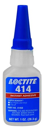 [L-AIN-0414-BT-020] LOCTITE® 414™ Super Bonder®, Botella 20 gr