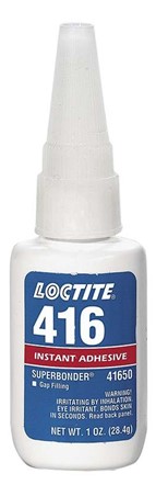 [L-AIN-0416-BT-020] LOCTITE® 416™ Super Bonder®, Botella 20 gr