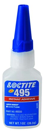 [L-AIN-0495-BT-020] LOCTITE® 495™ Super Bonder®, Botella 20 gr