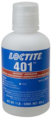 [L-AIN-0401-BT-001] LOCTITE® 401™ Prism® Transparente, Botella 1 lb