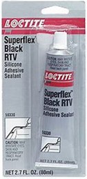 [L-FJU-0137-TB-080] LOCTITE® Superflex® Silicón Negro RTV, Tubo 80 ml